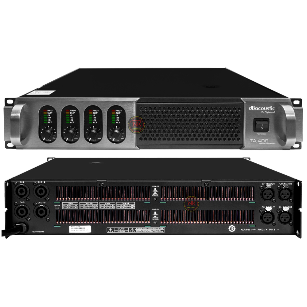 Cục đẩy công suất DB ACOUSTIC TA-408
